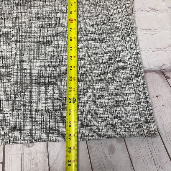 Talbots Women 3/4 Sleeve Blouse Top Shirt Size 3X Cotton Blend Gray C031 -13 - Picture 4 of 15